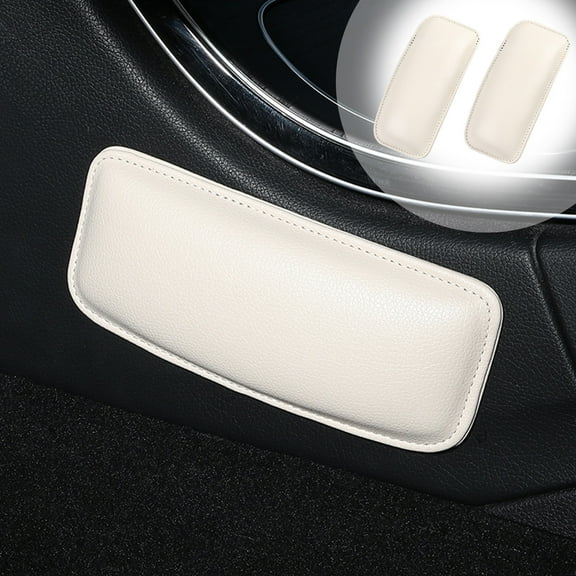2PCS Car Knee Cushion Pads, Soft Door Armrest Protective Pad for Knee Leg Elbow, Comfortable Cushion Pad for Cars Trucks SUVs