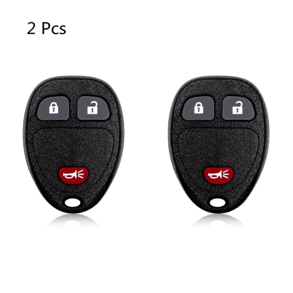 2PCS Car Remote Key For Chevy Buick Pontiac Saturn KOBGT04A 15777636 15100811