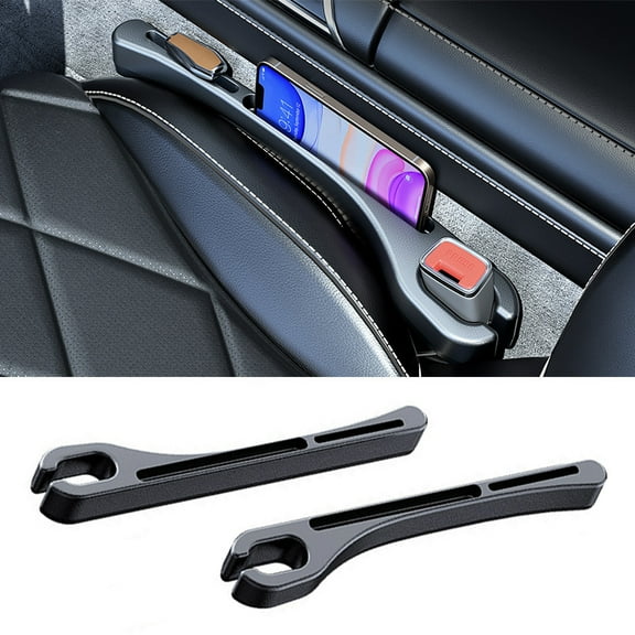 Mozeeda Car Seat Gap Filler Organizer with Phone Holder Upgrade Version Prevents Falling 2 Pack
