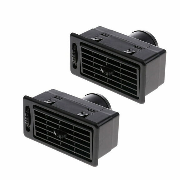 2PCS Car Universal Heat AC Air Exhaust Vent Dash Ventilation Outlet For RV Truck