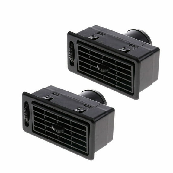 2PCS Car Universal Heat AC Air Exhaust Vent Dash Ventilation Outlet For RV Truck