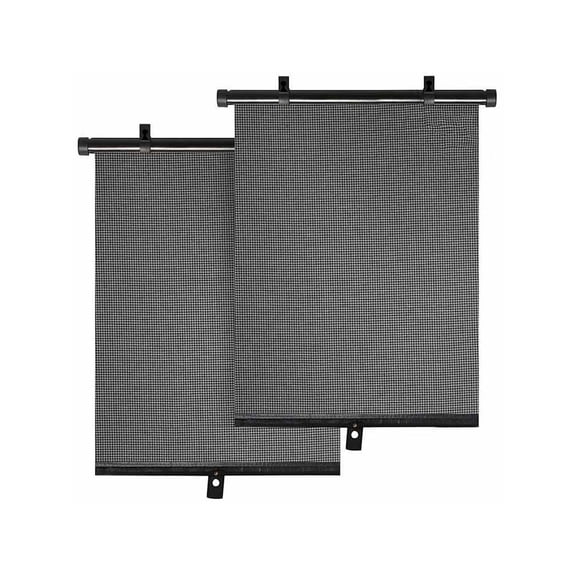 2PCS Car Window Shades for Baby, Retractable Car Shades for Side Window with Suction Cups, UV Rays Glare Protection for Car House Window Office