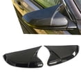 thumbnail image 1 of 2PCS Carbon Fiber OX Horn Rear View Mirror Cover Cap -for Honda Civic 2016-2020, 1 of 6