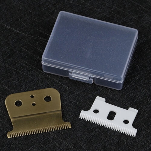 2PCS Ceramic Barber Cutter Blade Toutliner Replace Set Fit For Andis