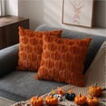 thumbnail image 1 of 2PCS Christmas Pillow Covers 18x18 inch,Nightmare Be Christmas Throw Pillow Cases,Xmas Tree Decor Soft Plush Couch Cushion Case for Chair Sofa Bedroom Living Room, 1 of 9