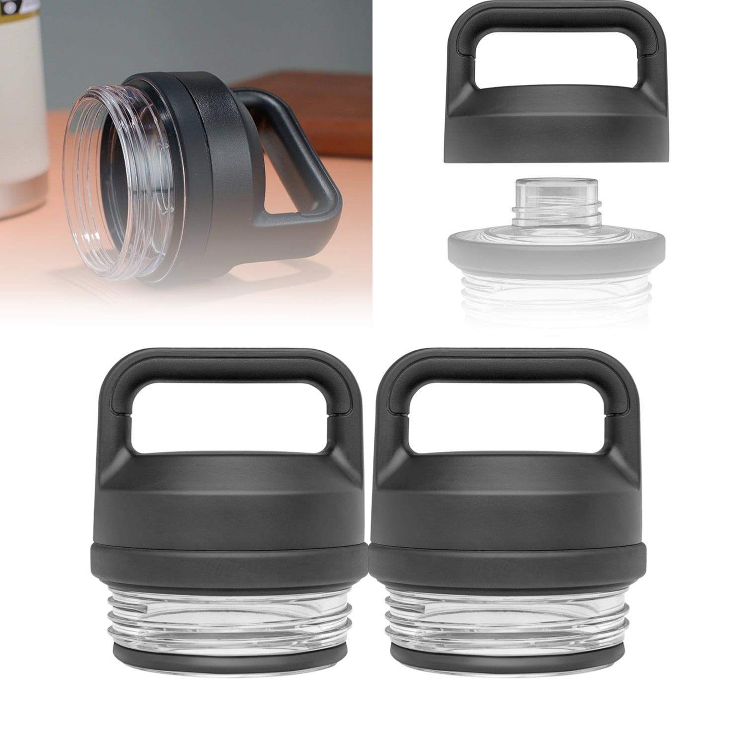 YETI Chug Cap for Rambler Bottle Fits 18 oz, 26 oz, 36 oz, 64 oz