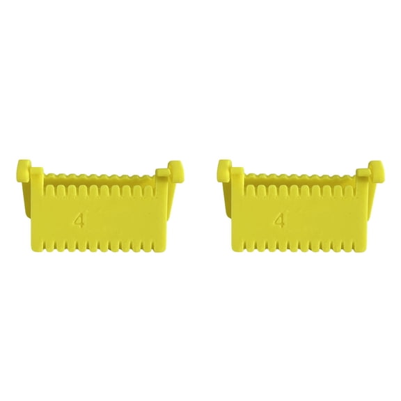 2PCS Clip On Sewing Edge Guide, Universal Sewing Ruler&Seam Guide for Precise Hemming and Quilting,Lightweight Portable Hand Sewing Tool for Beginners,Seniors,DIY Fabric Stitching Projects with Ease