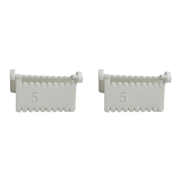 2PCS Clip On Sewing Edge Guide, Universal Sewing Ruler&Seam Guide for Precise Hemming and Quilting,Lightweight Portable Hand Sewing Tool for Beginners,Seniors,DIY Fabric Stitching Projects with Ease