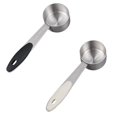 thumbnail image 1 of 2PCS Coffee Measuring Scoop, Stainless Steel 1/8 Cup Measuring Spoon With Black&White Silicone Handle For Shop For Kitchen, 1 of 6