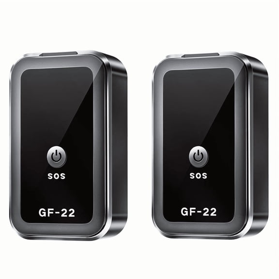 2PCS Compact Mini GPS Tracker, Portable Real Time Location Device for Elderly, Dogs, Cars, Trucks, Anti-Loss TrackingNo Subscription FeesSmartphones and web Tracking