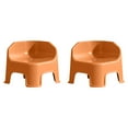 thumbnail image 1 of 2PCS Compact Step Stool for Home - Versatile Lightweight Toilet Stool, Non- Shoe Changing Stool & Under Desk Footrest - Sturdy Small Stool for Bathroom, Kitchen, Bedroom Multi-Purpose Use, 1 of 4