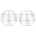thumbnail image 1 of 2PCS Cooking Grill Grates, Replacement Cooking Grate for Small 30cm Grill, Cooking Grate and Grate Replacement Parts Round Steel Grilling Rack Grid, 1 of 3