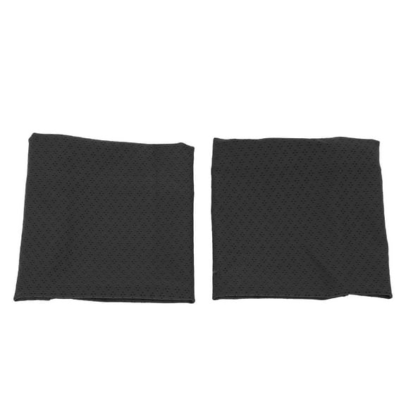 2PCS Cooling Wristband Ice Silk Skin Friendly Elastic Unisex Breathable Sweat Absorbing Wristband for Athletic Exe ise Black