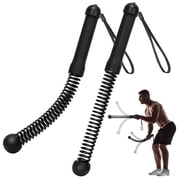 2PCS Cordless Battle Ropes for Home Gym, Weighted Ropeless Training Rope for HIIT & Strength, Quiet Portable Fitness Equipment for Full Body Workout, Versatile Exercise Ropes for Men Women