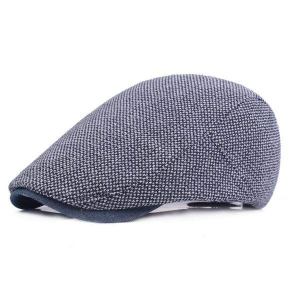 2PCS Cotton beret men's peak cap fashion forward hat outdoor travel sun