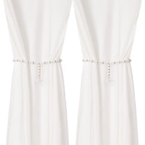 2PCS Crystal Beaded Magnetic Curtain Tieback and Holdback Curtain Clips Curtain Buckle Curtain Holder Blingbling Curtain Holdbacks for Drapes