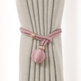 thumbnail image 1 of 2PCS Curtain Tiebacks Tie Backs Buckle Clips Weave Rope Holdbacks Home-Pink, 1 of 6