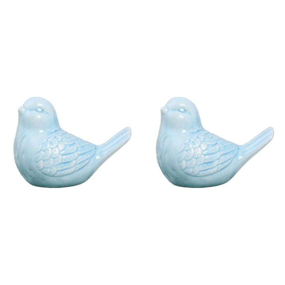 2PCS Cute Ceramic Birds Toilet Caps for Bottom Of Toilet Decorative Animal Toilet Covers Toilet Screw Covers Funny Athroom Decor Home Decor
