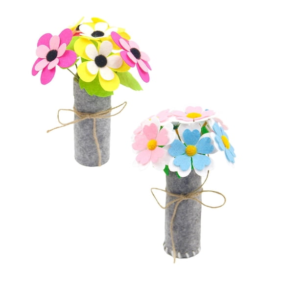 2PCS Cutting Bouquet Kit, Cutting Kit for Artificial Flowers, Homemade DIY Flower Bouquet Simulation Kits, Multi-Functional Home Decor for Mother's Day