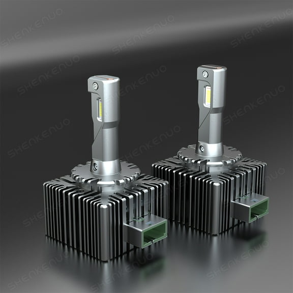 2PCS D3S D3R LED Headlight Bulbs 35W 6000K Super White HID Xenon Conversion Kit