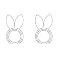 thumbnail image 1 of 2PCS DIY Metal Wire Wreath Forms,Garland Stands for Floral Arrangements, Wedding Decor,Easter Valentine's Day Crafts Rustproof Iron Frames for DIY Ornaments Hanging Decorations, 1 of 3