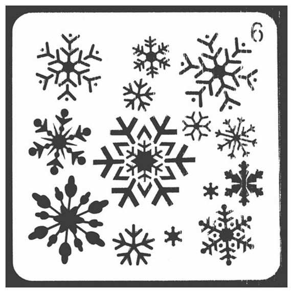 2PCS DIY Wall Painting Mold Album Stamp Stencil Photo Scrapbooking Spray Craft Hollow-out Paper Card Template