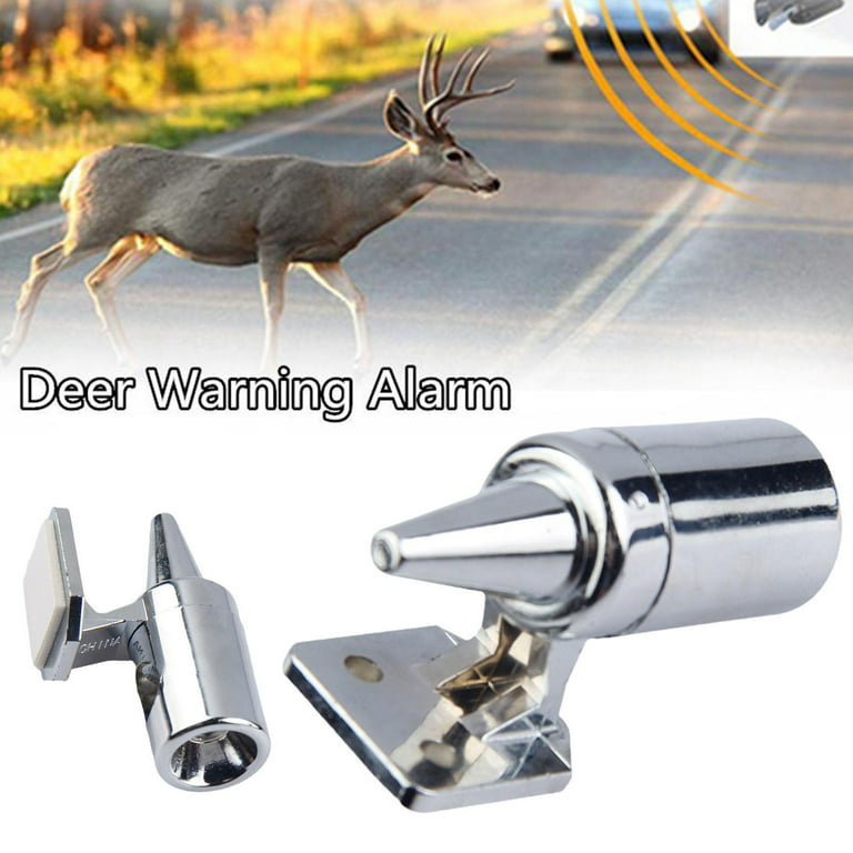 2PCS Deer Whistles Deer Warning Devices for Cars & Motorcycles 