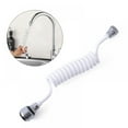 thumbnail image 1 of 2PCS Detachable Sink Faucet Sprayer Household Kitchen Faucet Lengthened Extender Long Hand Held Sink Hose Portable Retractable Foaming Water Tap, 1 of 1