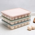 thumbnail image 1 of 2PCS Deviled Egg Containers with Lid,Portable Storage Carrier Egg Holder,Stackable Plastic Egg Tray Carrier for Kitchen,Fridge,Keep Fresh,(48 Eggs), 1 of 6
