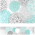 thumbnail image 1 of 2PCS Dish Drying Mats for Kitchen Counter, 12"x20" Absorbent Coffee Bar Mat with Floral Pattern & Kitchen Sink Splash Guard for Coffee Maker Coffee Pot Espresso Machine Dining Room Decoration, 1 of 7