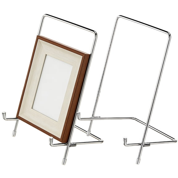 2PCS Display Stand Frame Support Rack For Photos, Awards, And Certificates - Multipurpose Storage And Display Solution