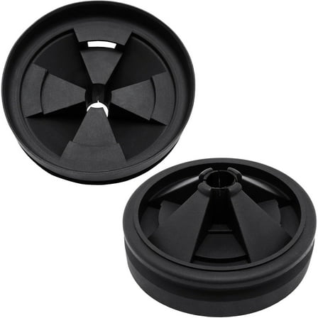 2PCS Disposal Splash Guard, Sink Baffle Disposal Replacement Mounting Gasket, Quiet garbage disposal rubber drain insert, Removable Garbage Disposal Parts