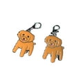 thumbnail image 1 of 2PCS Dog Keychain Ring Pendants, Cute Pet Mini Dog Memorial Keyring Metal Lightweight Dog Keychain Gift 8#-Tidy, 1 of 5