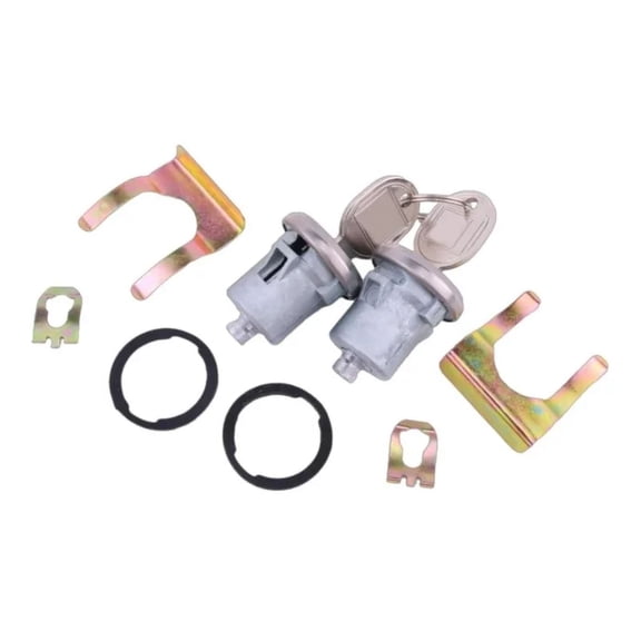 2PCS Door Lock Cylinder Set For Chevy Chevrolet GMC Truck SUV Oldsmobile DL7 D570A 2DLK1 2DLK12 DLK2 DLK3 DL15800 5070006