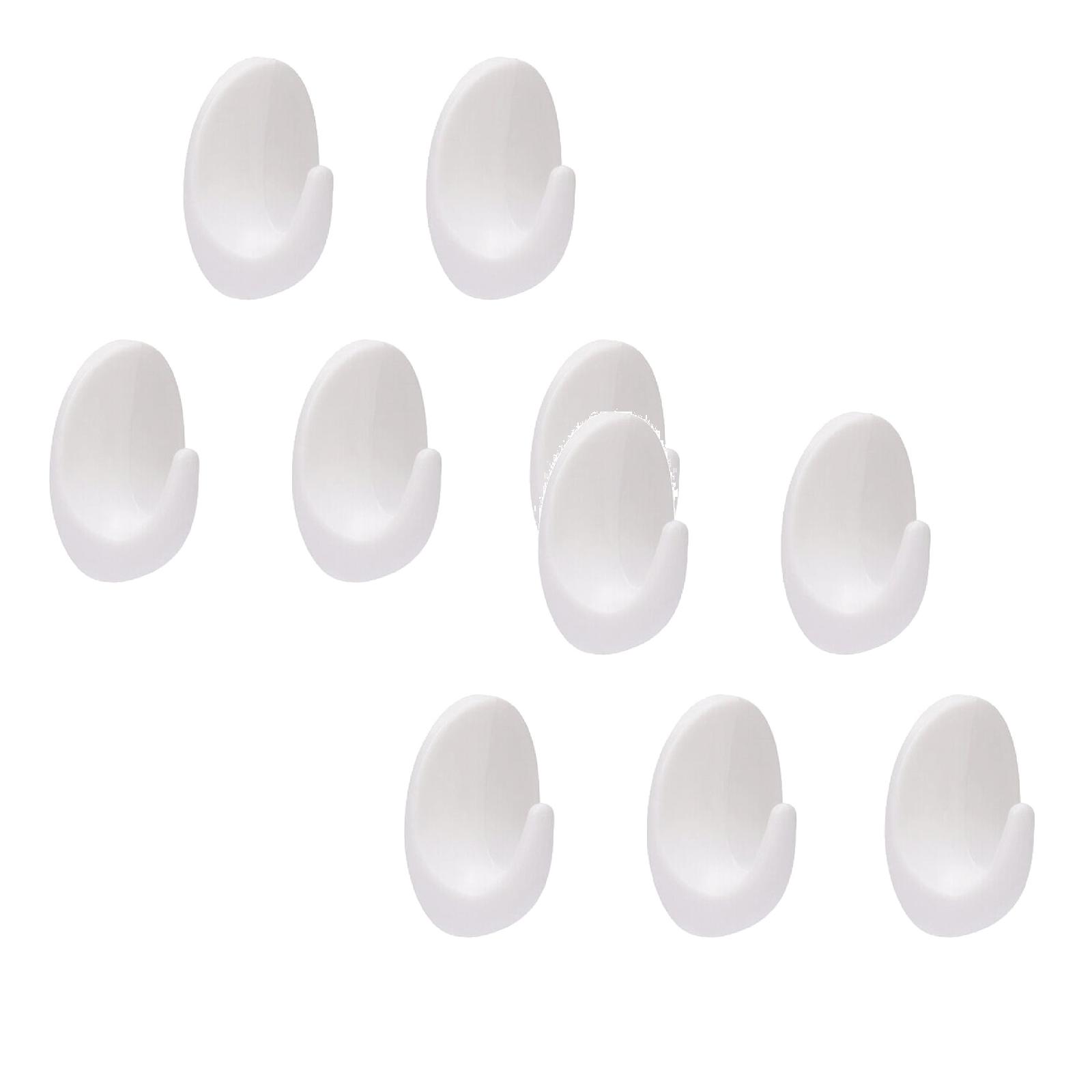 2PCS Door Towel Rack, 5pcs Self Adhesive Hanger Hooks Wall Door Sticky