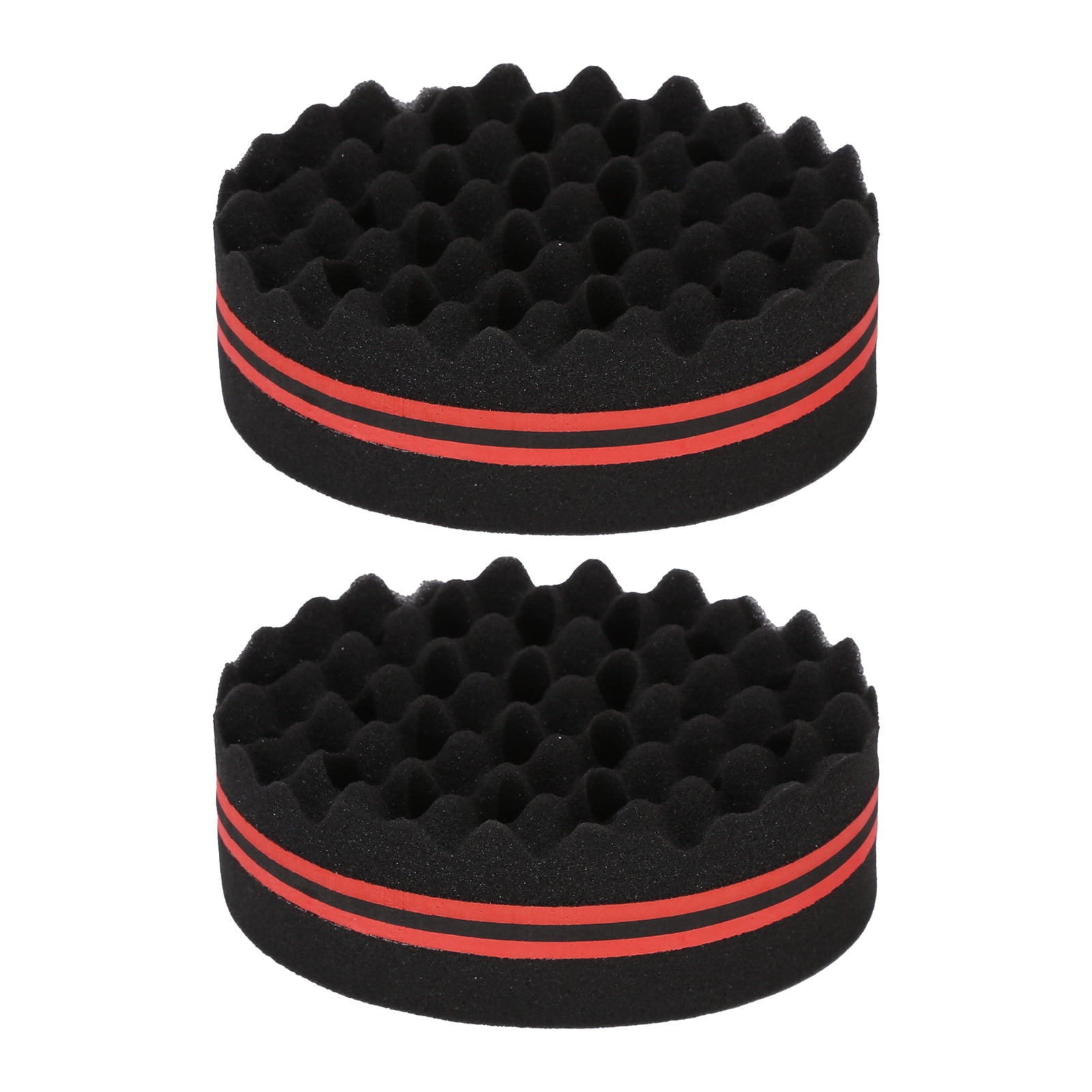 BEWAVE Big Holes Barber Hair Brush Sponge Dreads Locking Twist Afro Curl  Coil Wave Hair Care Tool, 2 Pcs with 1 Pc Hair Pick