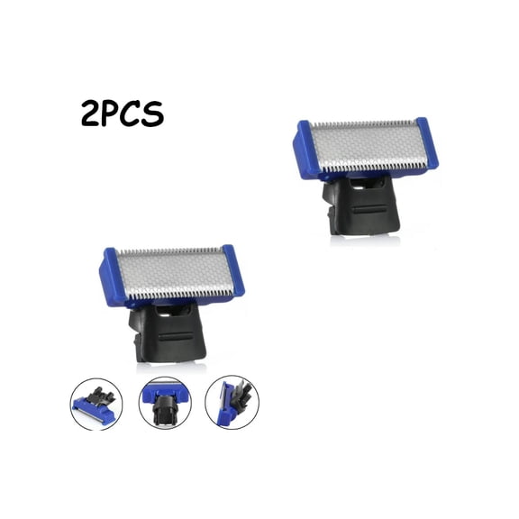 2PCS Double-Sided Replacement Heads For Microtouch Solo Mens Shaver Electric Razor