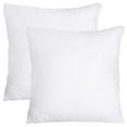 thumbnail image 1 of 2PCS Down Feather Pillow Inserts - Bed & Couch Pillows, Hotel Quality White Decorative Inserts with Down-Proof Cover, 1 of 4