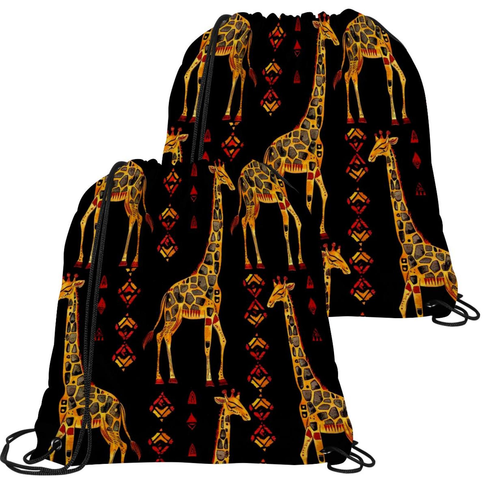 2PCS Drawstring Bags, PE Gym Bag, Large String Swim Trainer Bag