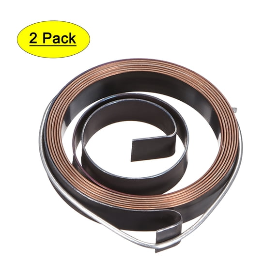 2PCS Drill Press Spring Quill Feed Return Coil Spring 680mm 36x6x0.5mm