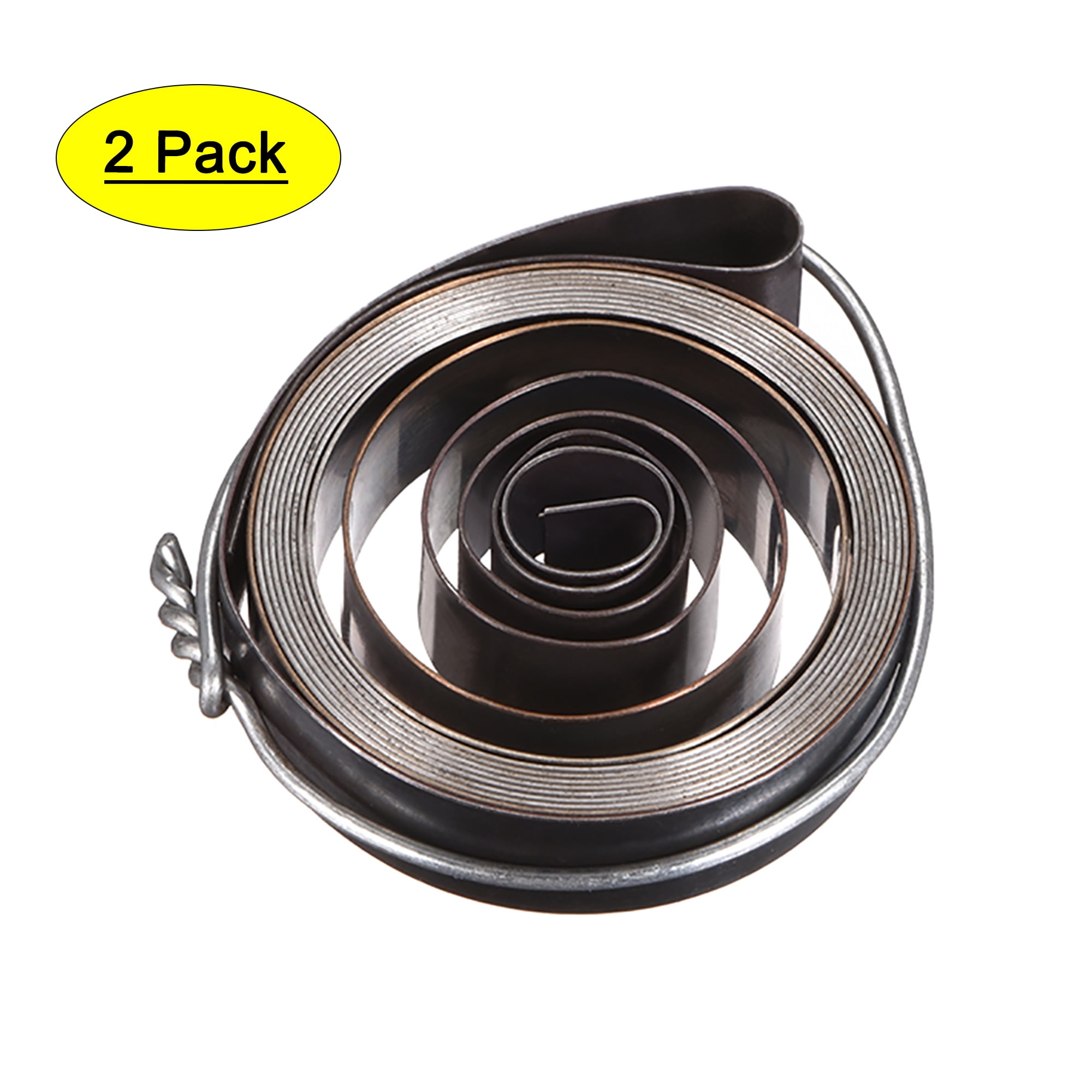 2PCS Drill Press Spring Quill Feed Return Coil Spring 920mm 28x7x0.3mm