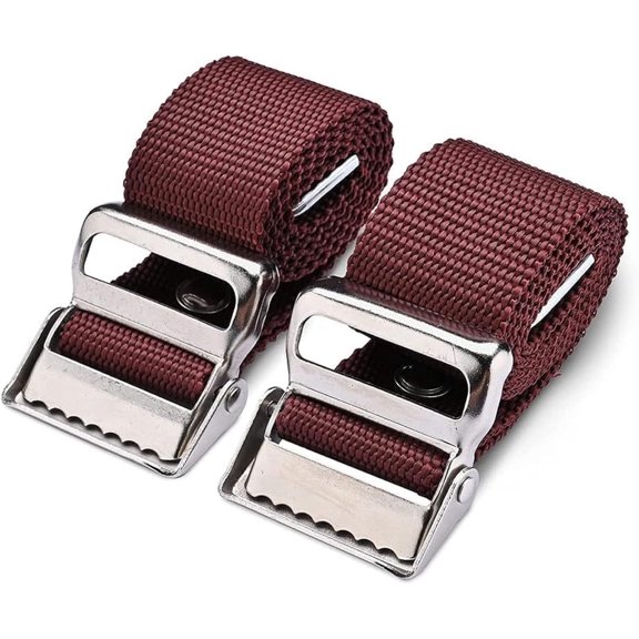2PCS Drywall Stilts Leg Band Straps, Nylon Adjustable Leg Fixation Strap Drywall Stilt Replacement Part Stilts Strap for Street Performance, Home Improvement, High Wall Painting, Plastering and Wirin