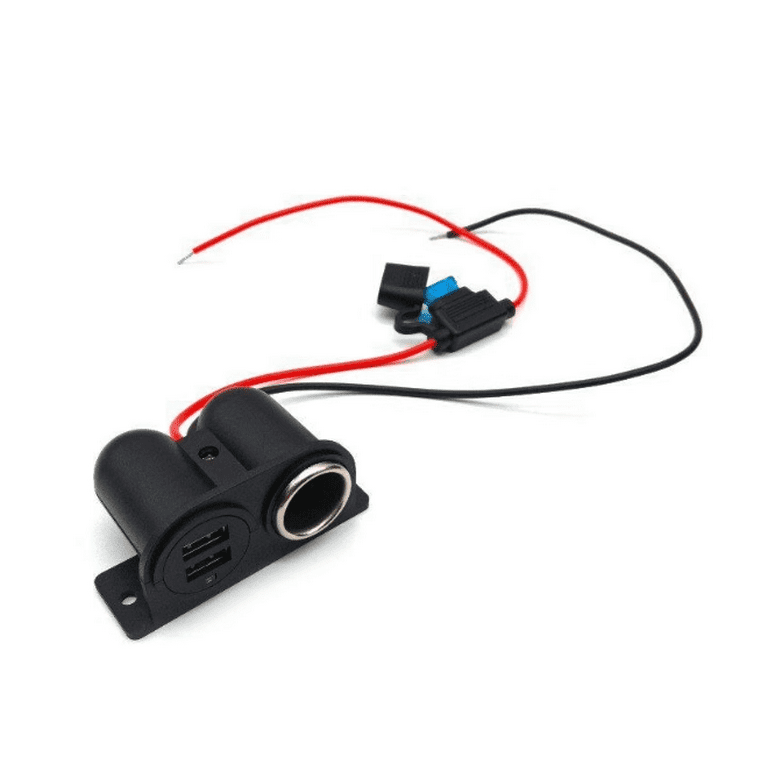 cigarette lighter socket adapter plug CHELEGANCE POWERPOLE TO CIGARETTE LIGHTER SOCKET POWER ADAPTER CABLE,  16AWG, 30CM