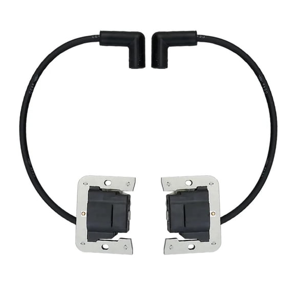2PCS Durable Black Ignition Coils Optimized for Kohler SV735 & SV740 Series Outdoor Power Tools
