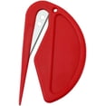 thumbnail image 1 of 2PCS Durable Home Mail Envelope Plastic Letter Opener, Office Mail Envelope Plastic School Supplies Safety Papers Cutter, Envelope Opener(red), 1 of 5