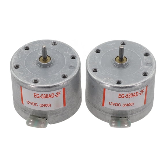 2PCS EG-530AD-2F Spindle Motor DC 12V Tape Recorder Audio Capstan Motor