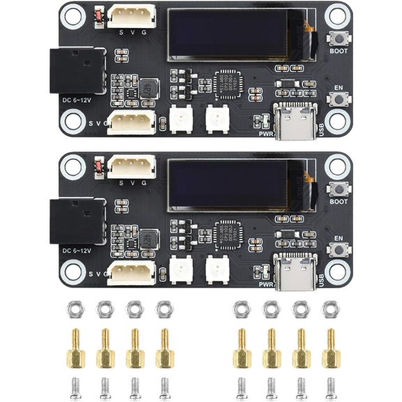 2PCS ESP32 Servo Driver Expansion Board Built-in Wi-Fi Dedicated Driver Board Designed for Serial Bus Servos