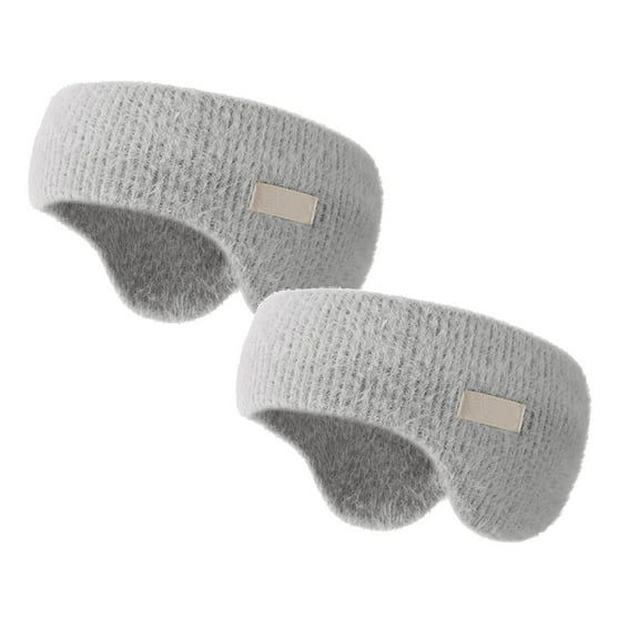 2PCS Ear Wrap Soundproof Sleep Earmuff Headband, Sleeping Noise Cancelling Ear Wrap, Ear Covers Warm Sleep for Men Women Winte Heating&warming Equipment
