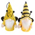 thumbnail image 1 of 2PCS Easter Glowing Gnomes Decorations for Home 5.9",Spring Handmade Bee Dwarf Stuffed Doll Faceless Toy Gift for Tabletop Tired Tray Festival Decor Home Office Ornaments Easter Basket Fillers, 1 of 10