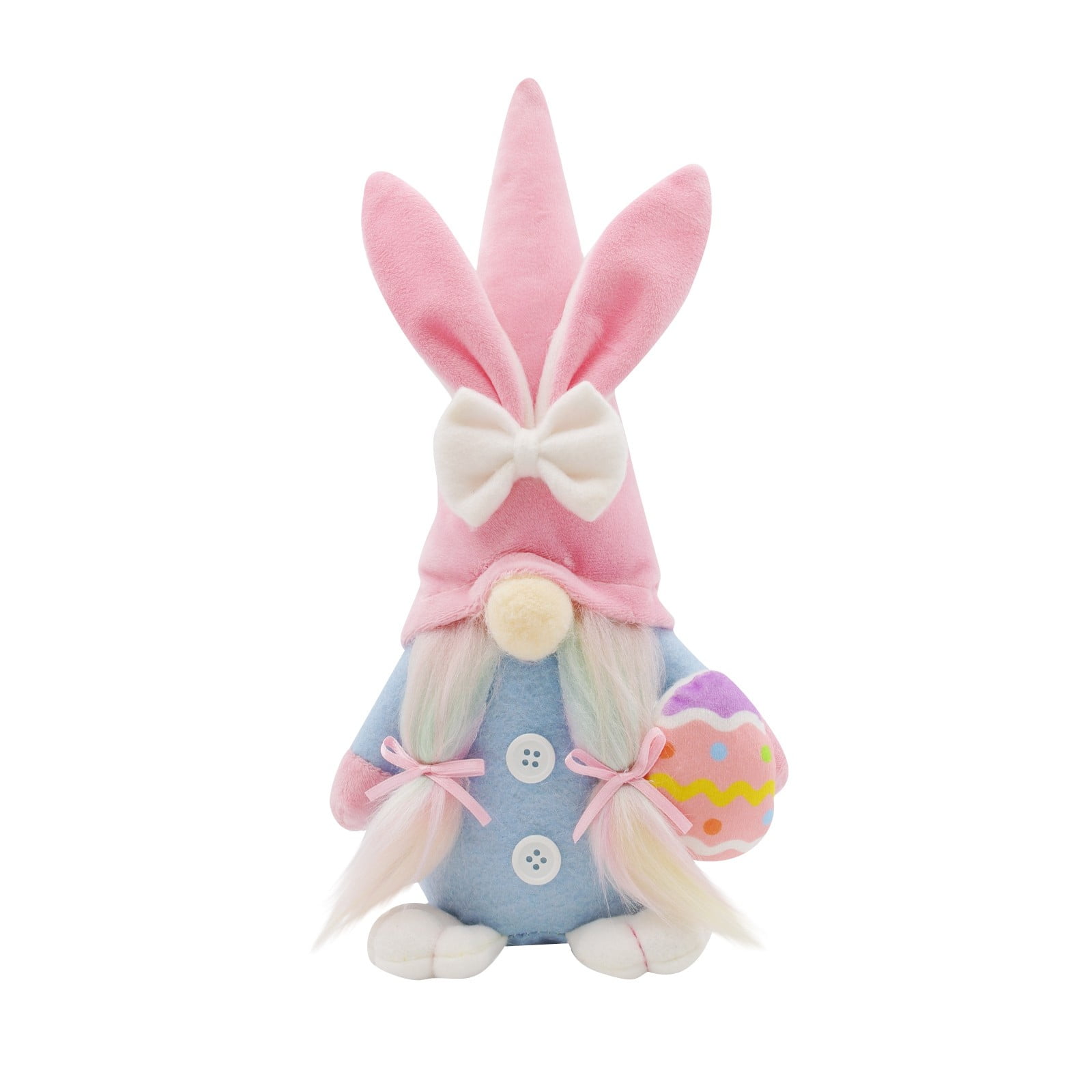 2PCS Easter Gnomes Decorations Plush Faceless Bunny Swedish Tomte ...